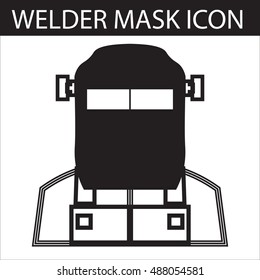 Welder mask icon