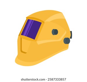 Welder mask isolated. Vector illustration.