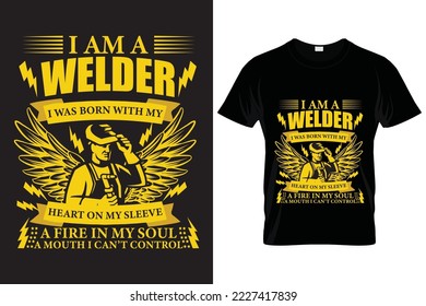 I am a welder not magician but i can see why you might be confused welder t shirts design,Vector graphic, typographic poster or t-shirt.