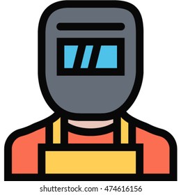 welder outline icon