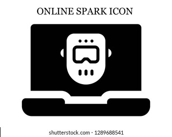 Welder search icon. Editable Welder search icon for web or mobile.