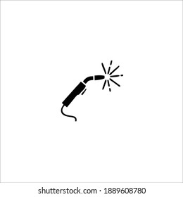 Welder Symbol Logo. Vector Illustration.