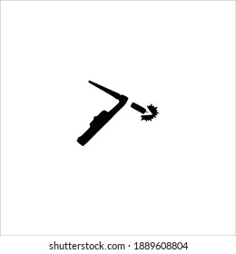 Welder Symbol Logo. Vector Illustration.