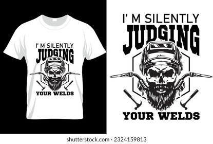Welder t shirt design, typography, vintage, summer, best design, vector