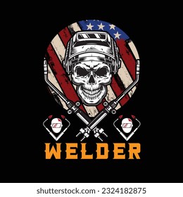 Welder T shirt vector, Welder vector