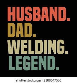 Welder typography and t shirt design