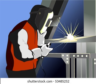 welder at work