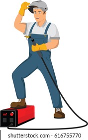 Cartoon-welder Images, Stock Photos & Vectors | Shutterstock