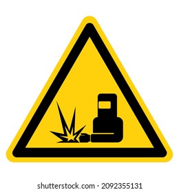 Welding Area Symbol Sign, Vector Illustration, Isolate On White Background Label. EPS10