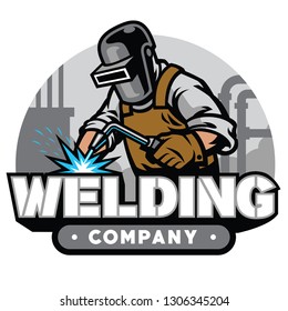 welding company badge