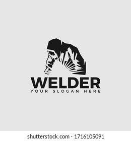 Diseño del logotipo de la empresa de soldadura, LOGOTIPO INDUSTRIAL CLÁSICO BELDER LOGO SIDE SENCILLO Y LIMPIO