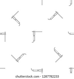 Welding electrode icon. Outline illustration of welding electrode vector icon for web design isolated on white background