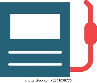 Welding Equipment Glyph Two Color Icon For Personal And Commercial Use.
