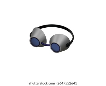 welding goggles icon 3d illustration render