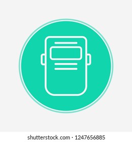 Welding goggles vector icon sign symbol