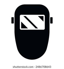 Welding helmet. Arc Welding Helmet. Vector illustration. Eps 10.