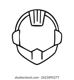 Welding Helmet Icon, Safety Helmet Icon