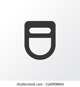 Welding helmet icon symbol. Premium quality isolated welder mask element in trendy style.
