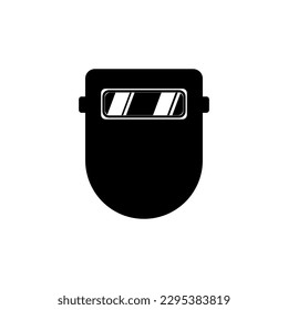 welding helmet icon vector design
