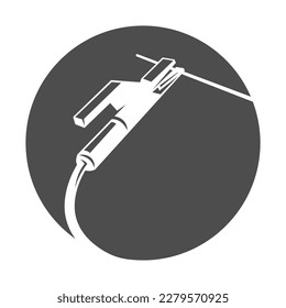 Welding icon logo design illustration