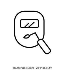 Welding icon Outline vector for web ui