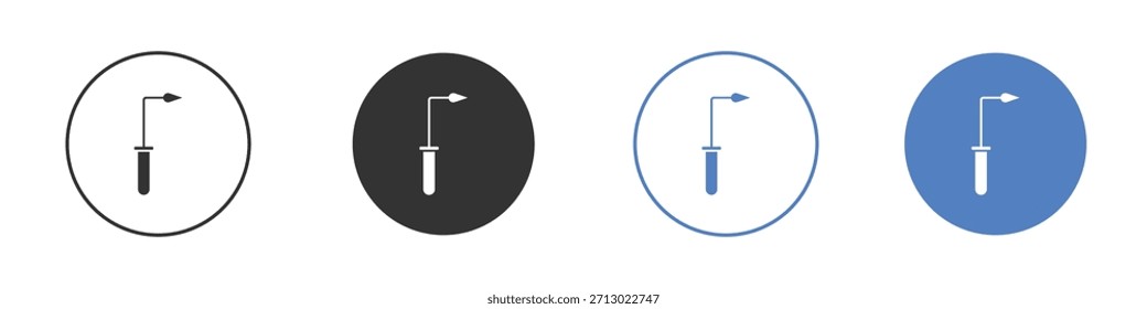 Ícone de solda minimalista simples Vetor EPS