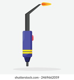 Welding icon. Subtable to place on industry, construction, etc.