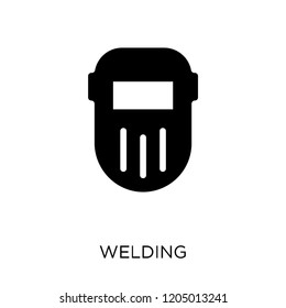 Welding icon. Welding symbol design from Construction collection. Simple element vector illustration on white background.
