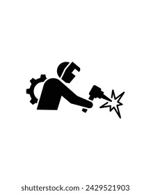 welding icon, vector best flat icon.