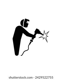 welding icon, vector best flat icon.