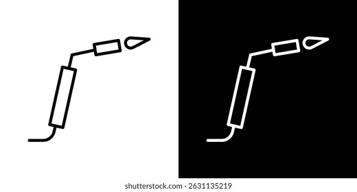 ícone de soldagem coleção de vetor. ilustração de sinal de vetor