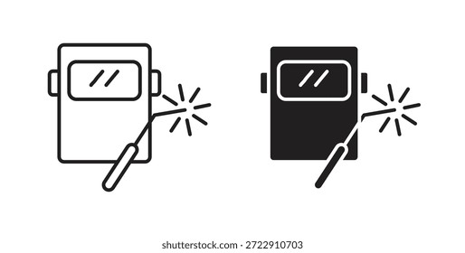 Ícone de solda para web e app. ilustração vetorial eps