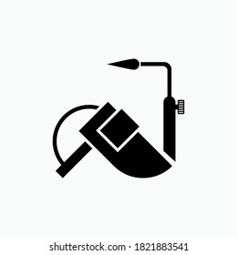 Welding Icon. Welder Profession Symbol - Vector Logo Template.