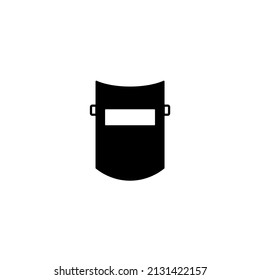 Schweißsymbol. Welder Profession Symbol - Vorlage für Vektorlogo.
Welder-Maskensymbol. 