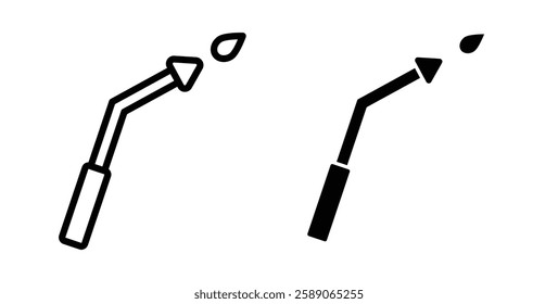 Welding icons thin line illustrations designs