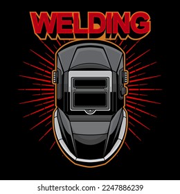 welding logo company, vector EPS 10