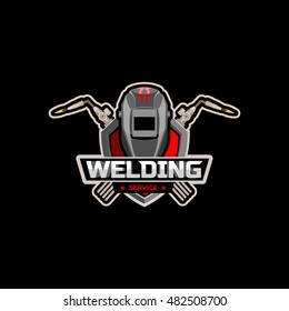 Welding Logo Icon Emblem Vector