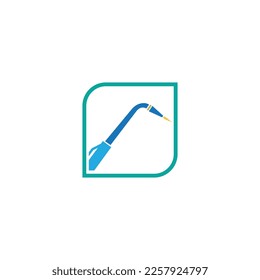 Welding logo illustration vector template