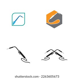 Welding logo and symbolset  illustration vector template