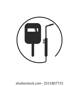 welding logo vector design, welding icon illustration