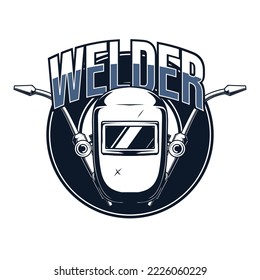 welding logo vector illustration concept