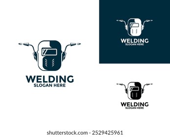 ilustração de vetor de logotipo de soldagem, modelo de logotipo de ferramenta de soldagem