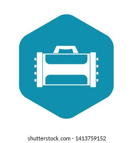 Welding machine icon in simple style isolated vector illustration