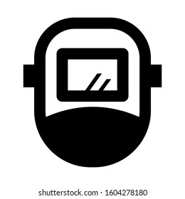 Welding Mask icon isolated sign symbol vector illustration - high quality black style vector icons
