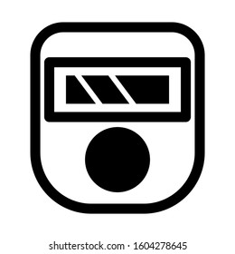 Welding Mask icon isolated sign symbol vector illustration - high quality black style vector icons
