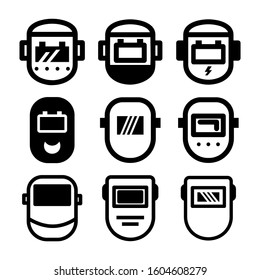 Welding Mask icon isolated sign symbol vector illustration - Collection of high quality black style vector icons
