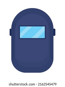 Welding Mask Icon On White Background