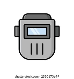 welding mask icon vector design template simple and clean