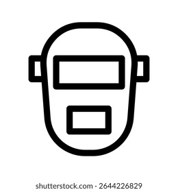 Welding Mask Icon Vector Symbol Design Illustration