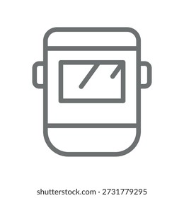 Welding musk icon. Vector illustration.